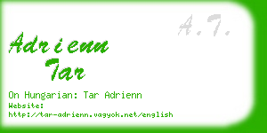 adrienn tar business card